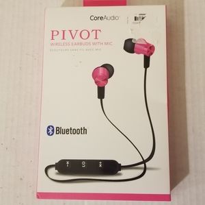 Wireless Headphones CoreAudio Pivot Pink Wireless Earbuds